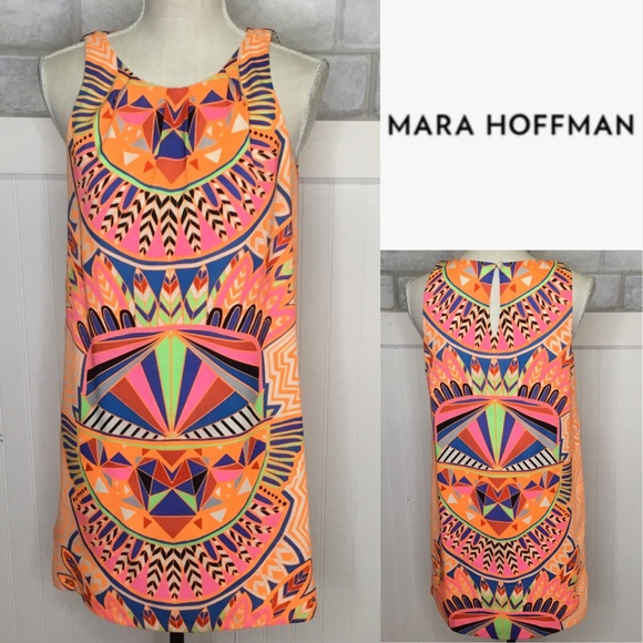 Mara Hoffman Dresses & Skirts - Mara Hoffman vibrant shift Dress